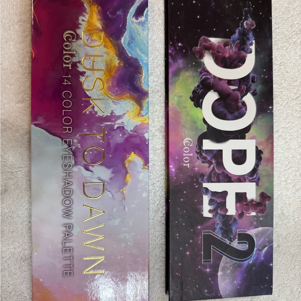 Dusk to Dawn  and Dope 2 14-Color Eyeshadow Palette